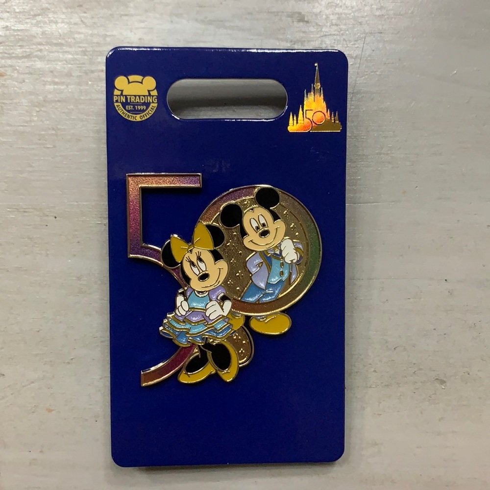 Disney 50th anniversary pin